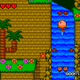 The U.S. version of Bonk’s Revenge (pictured) is on the Mini, but the original game is only available in its Japanese form, PC Genjin.